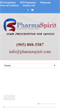 Mobile Screenshot of pharmaspirit.com